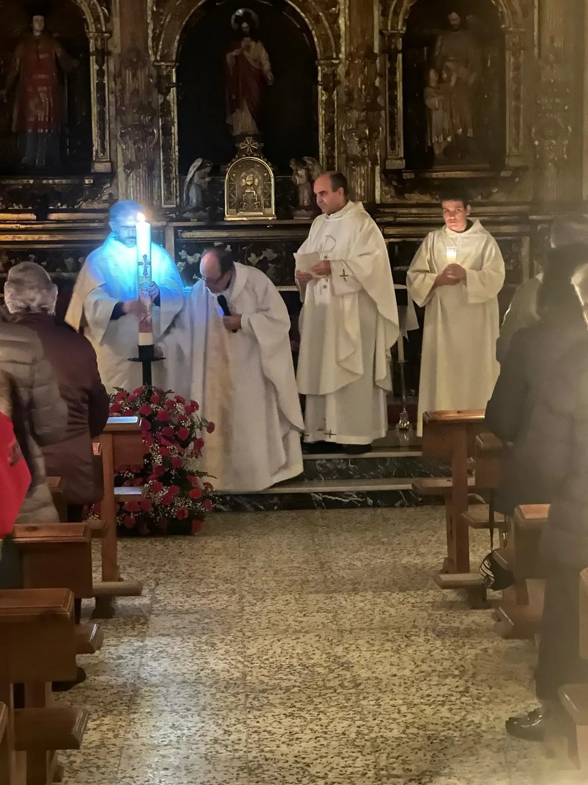 Vigilia Pascual en San Andrés
