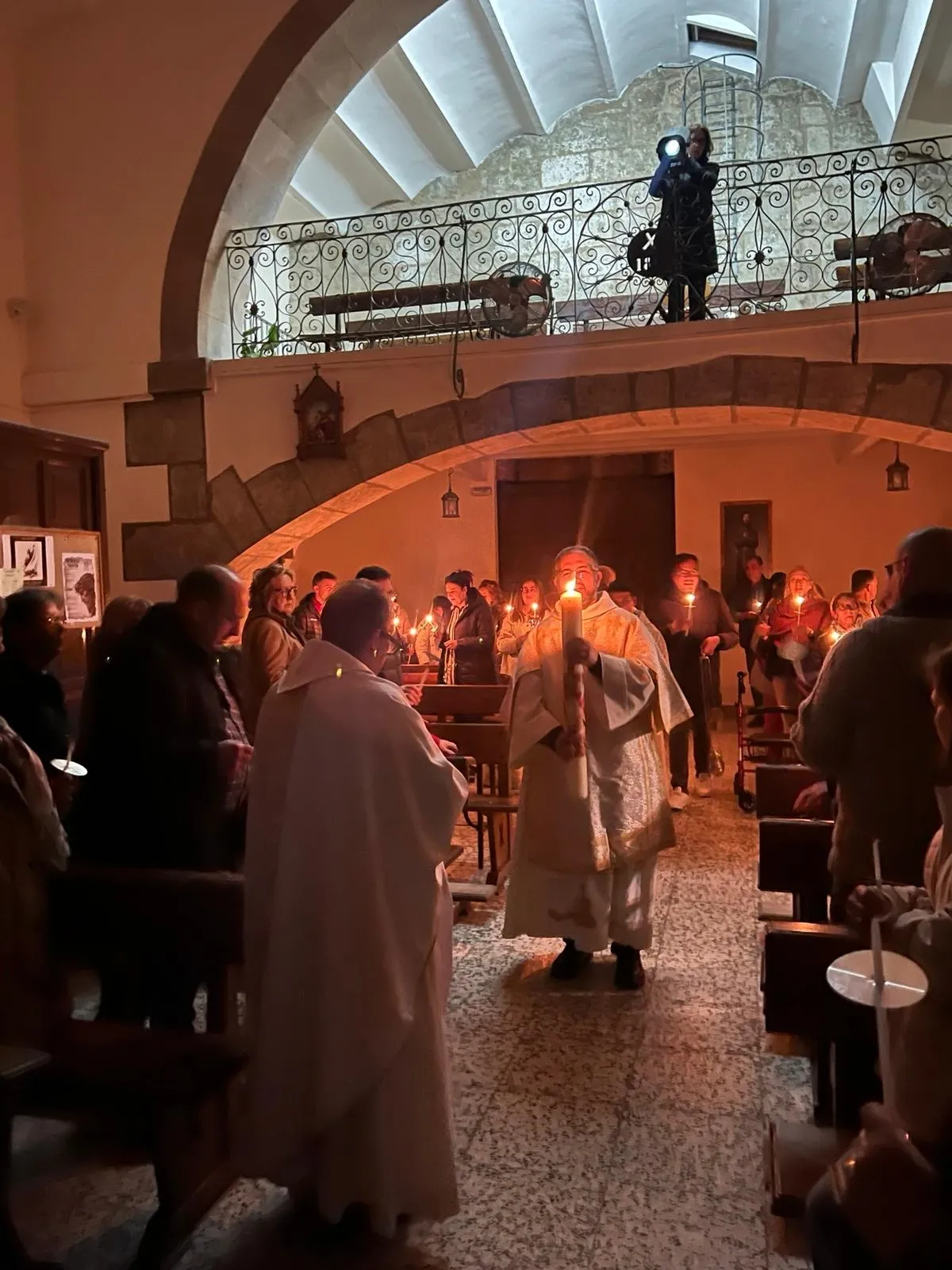 Vigilia Pascual en San Andrés