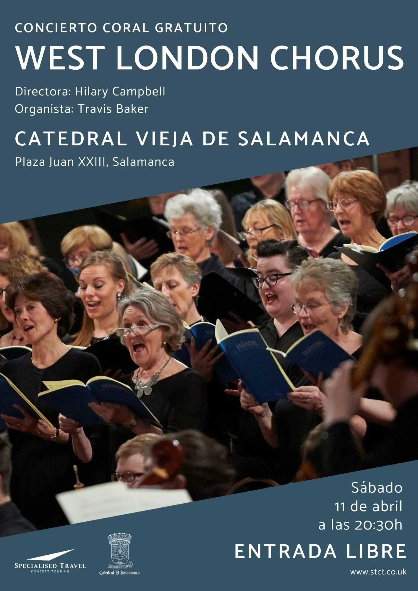 Foto 2 - El coro brit&aacute;nico West London Chorus ofrecer&aacute; un concierto gratuito en la Catedral Vieja