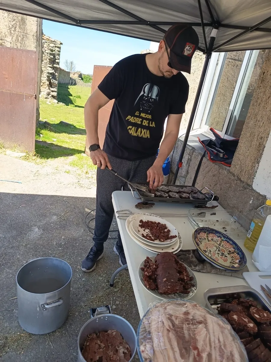 Comida popular en Peralejos de Arriba