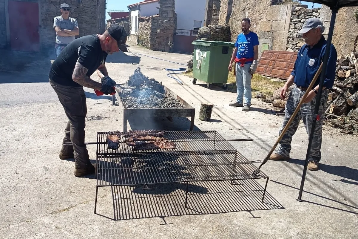 Comida popular en Peralejos de Arriba