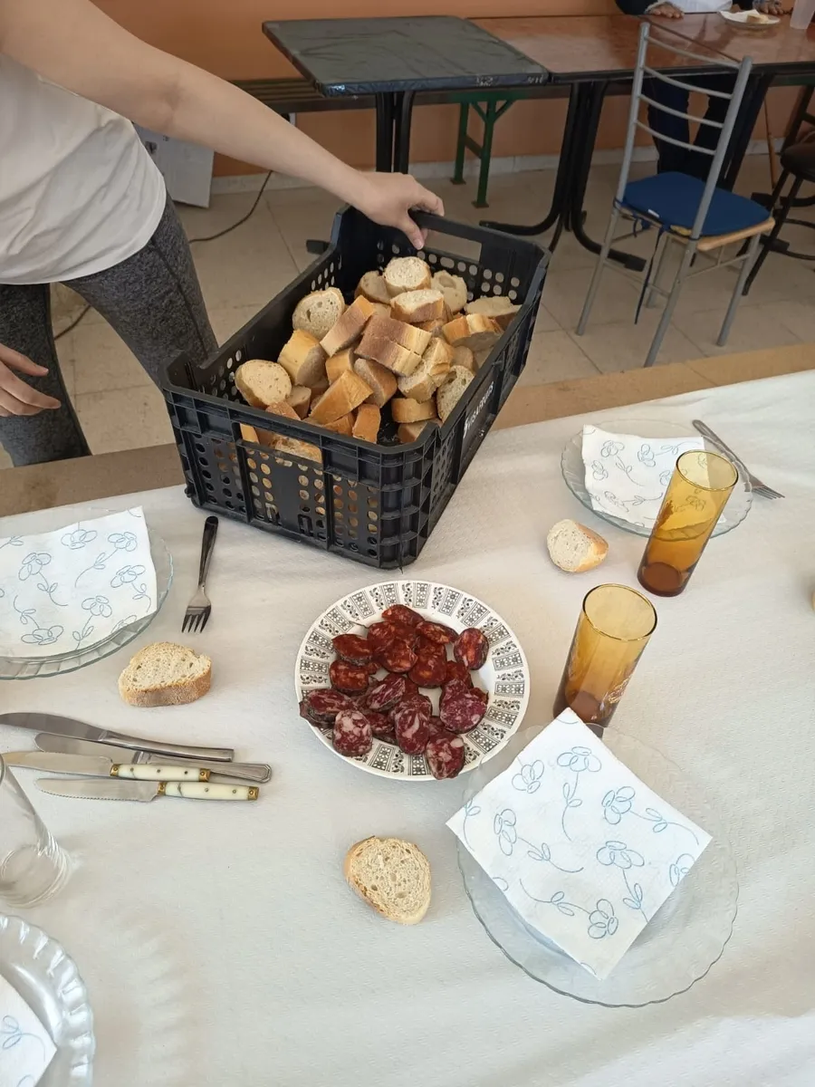 Comida popular en Peralejos de Arriba