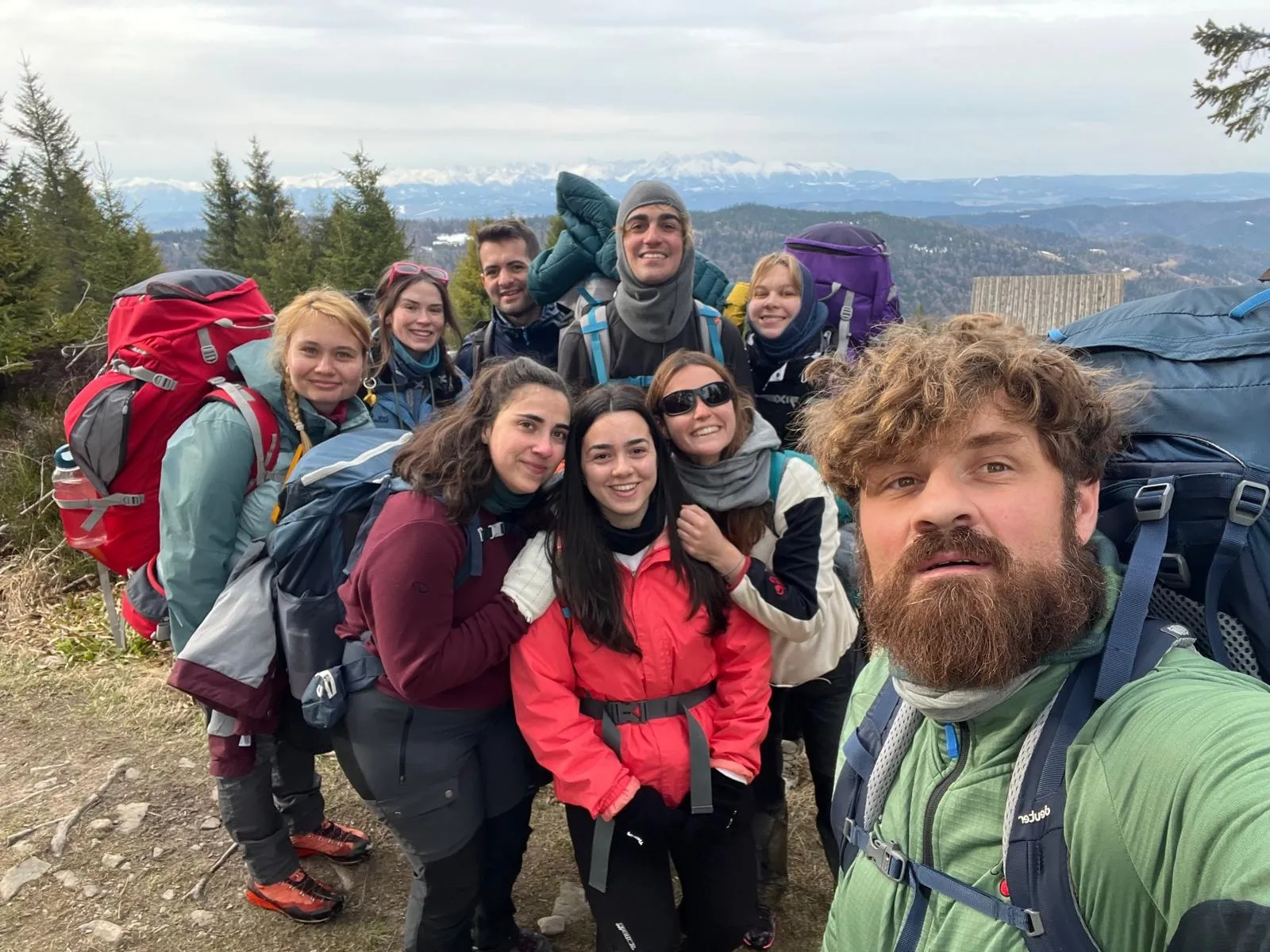 Foto 5 - Mir&oacute;briga Joven completa una expedici&oacute;n de monta&ntilde;a en Polonia