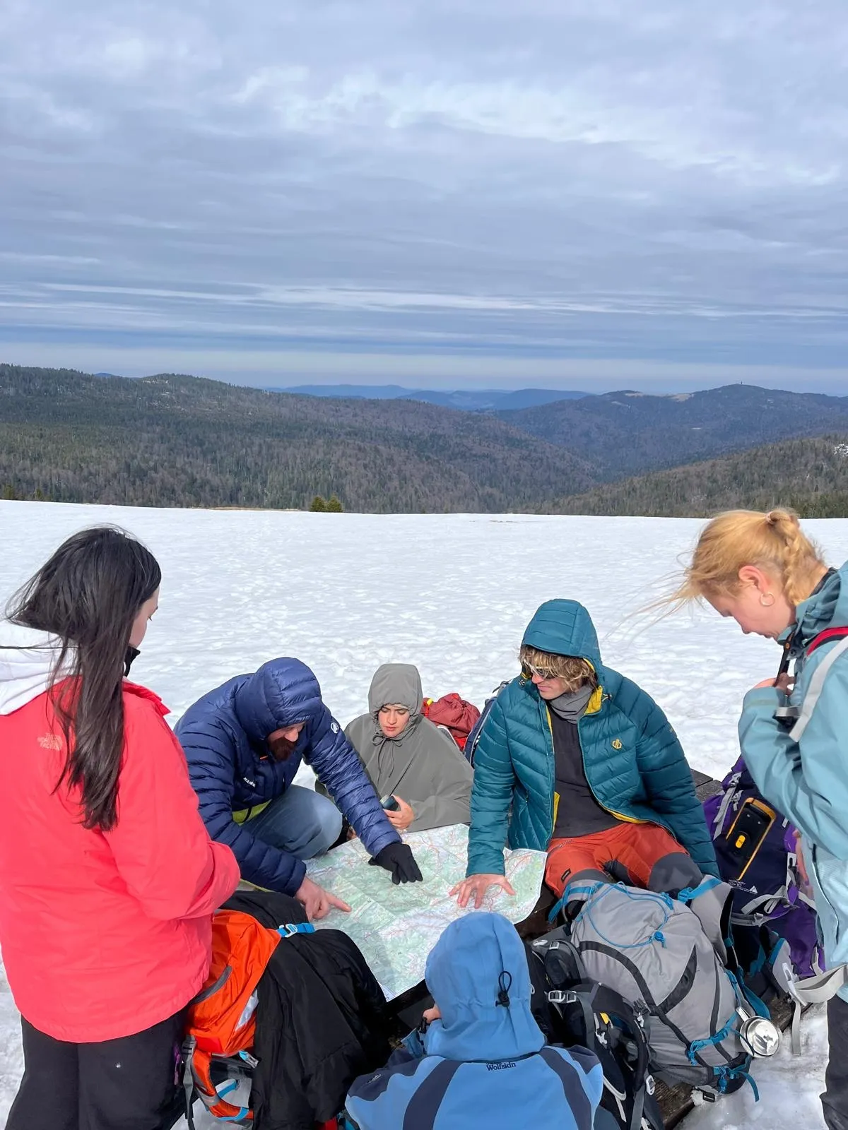 Foto 4 - Mir&oacute;briga Joven completa una expedici&oacute;n de monta&ntilde;a en Polonia