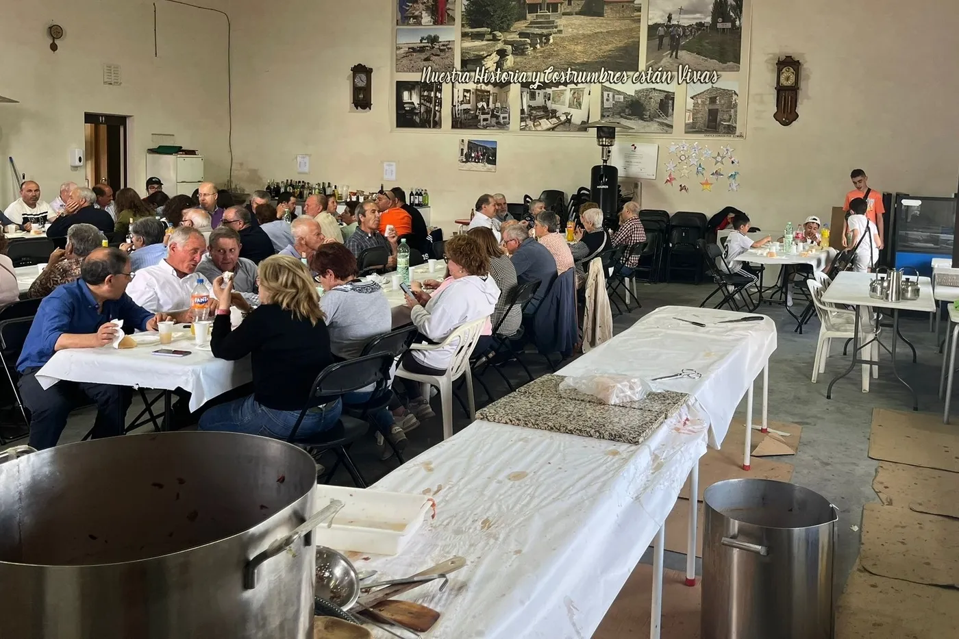 La comida de abril reunió en Gejo de los Reyes a 85 personas