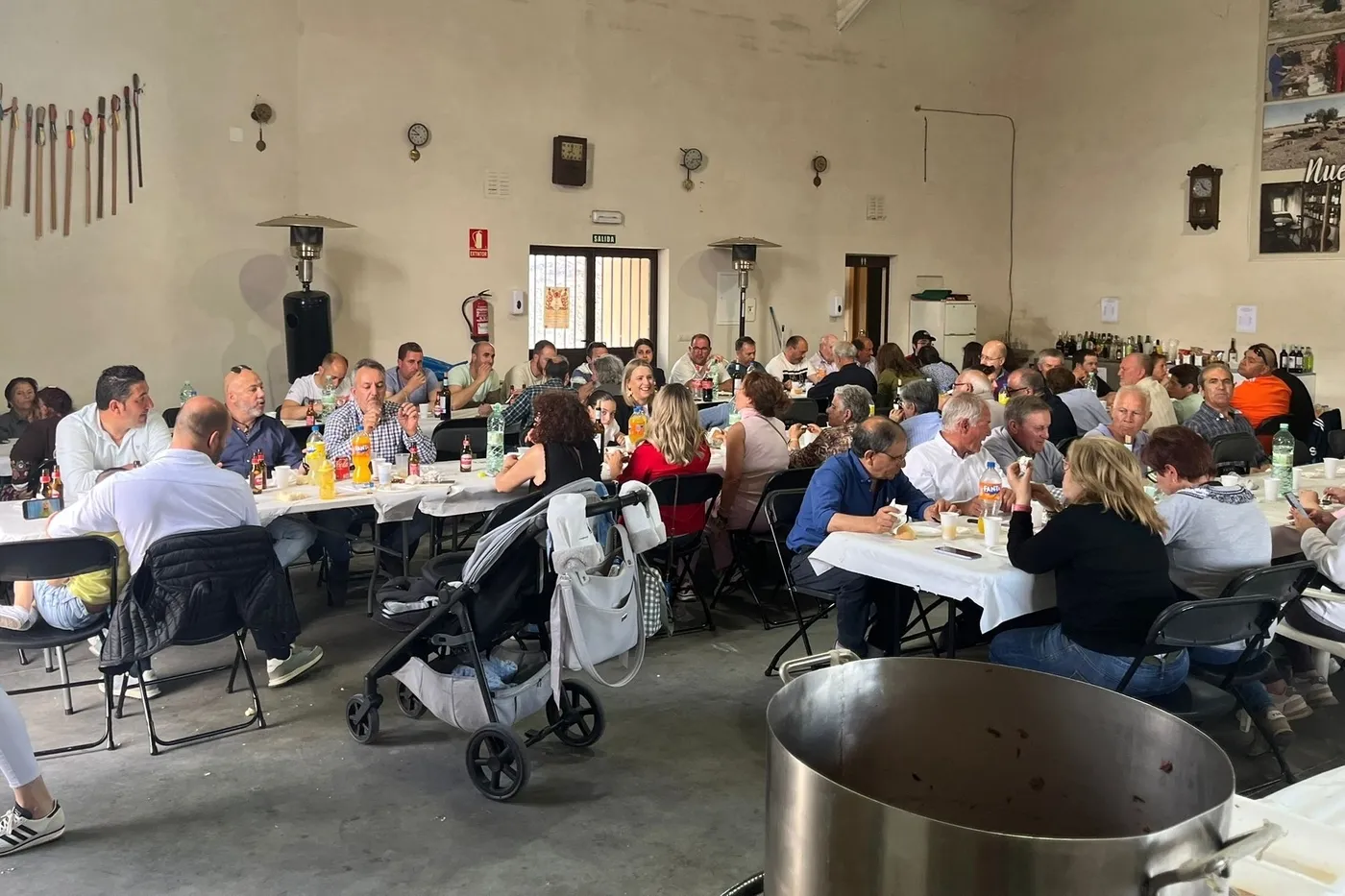La comida de abril reunió en Gejo de los Reyes a 85 personas