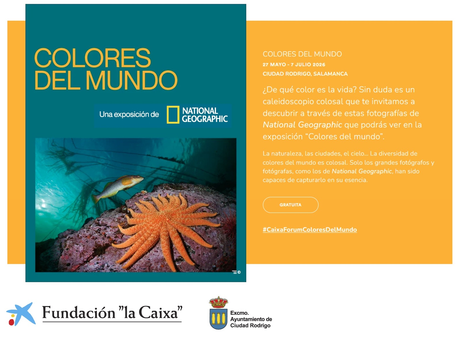 Exposición de National Geographic en Ciudad Rodrigo