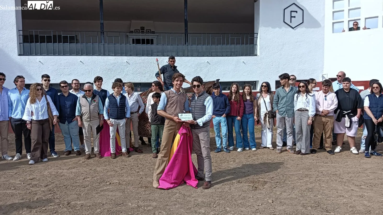 Julio Norte afina su preparación con un tentadero ante la Juventud Taurina de Salamanca