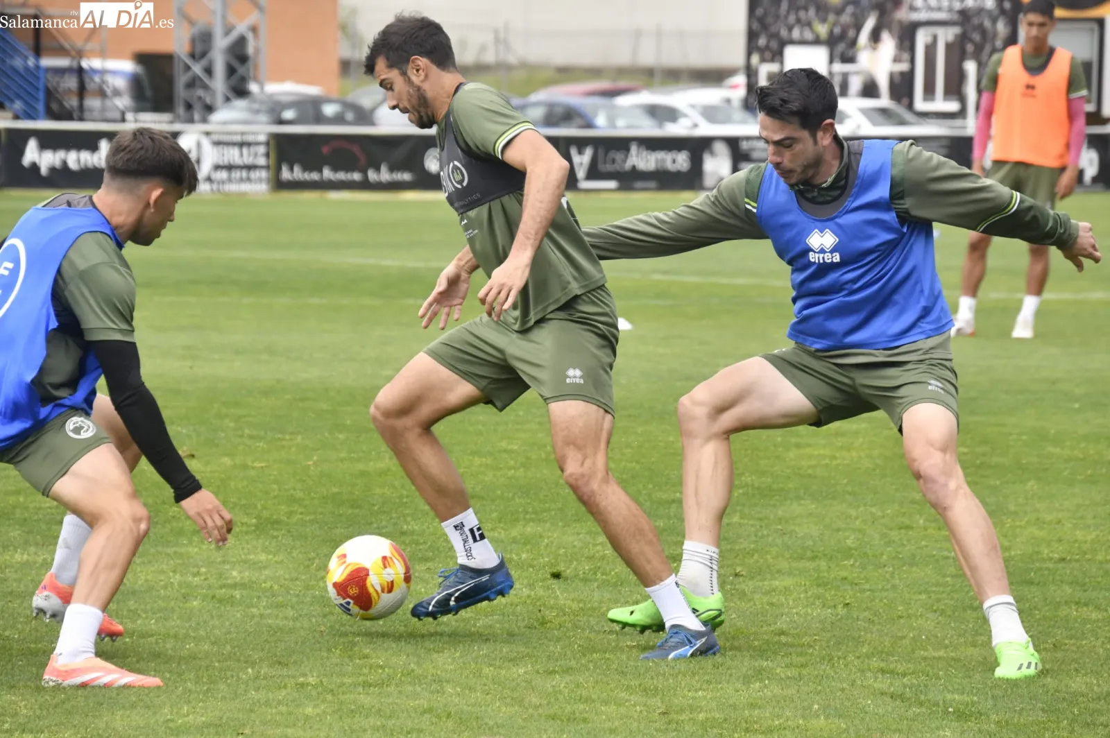 Foto 16 - FOTOS | Unionistas sigue tocado para empezar a mirar al Castilla: Serpeta, Hugo de Bustos, Chibozo y &Aacute;lvaro G&oacute;mez, bajas en el entrenamiento