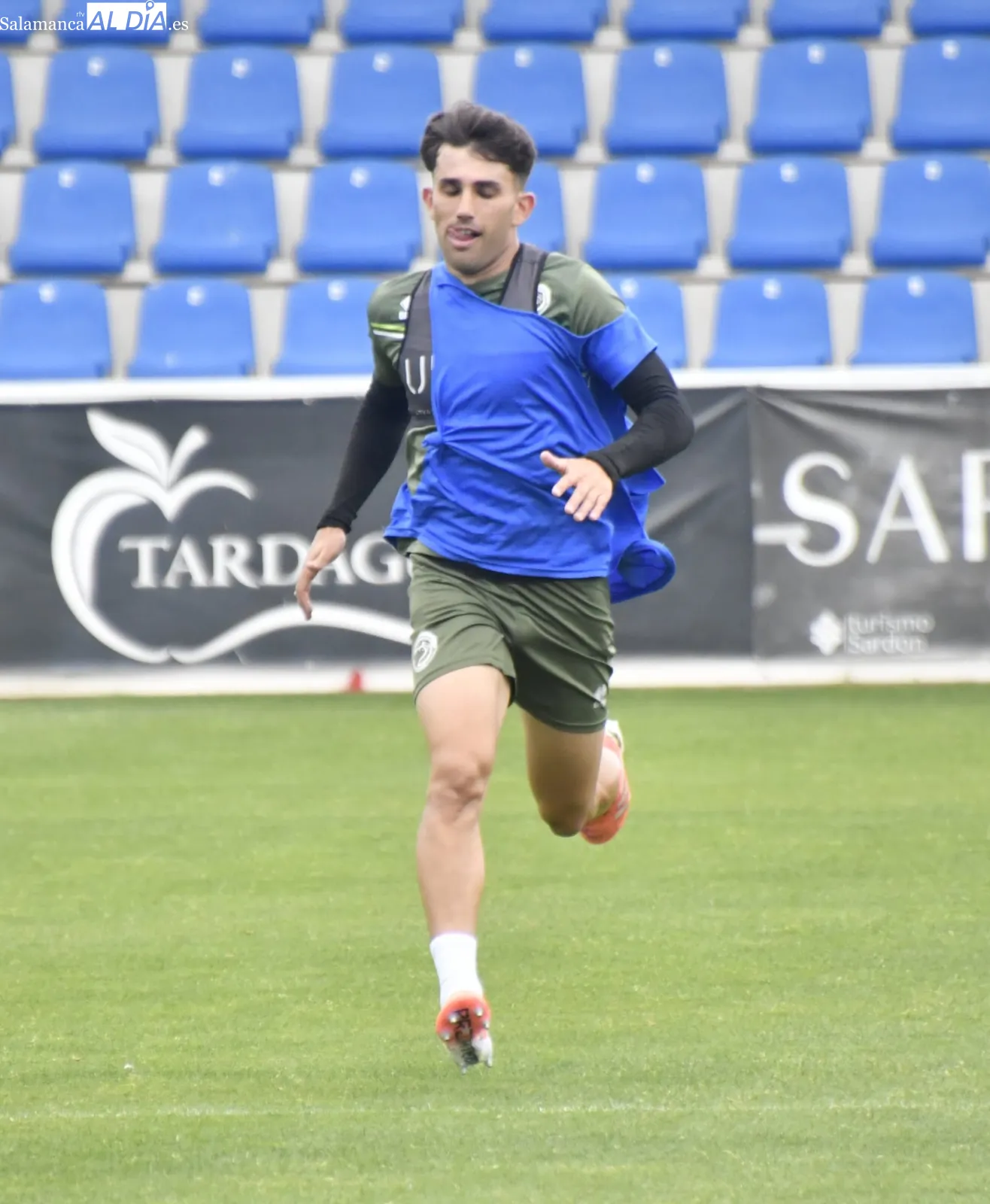 Foto 12 - FOTOS | Unionistas sigue tocado para empezar a mirar al Castilla: Serpeta, Hugo de Bustos, Chibozo y &Aacute;lvaro G&oacute;mez, bajas en el entrenamiento