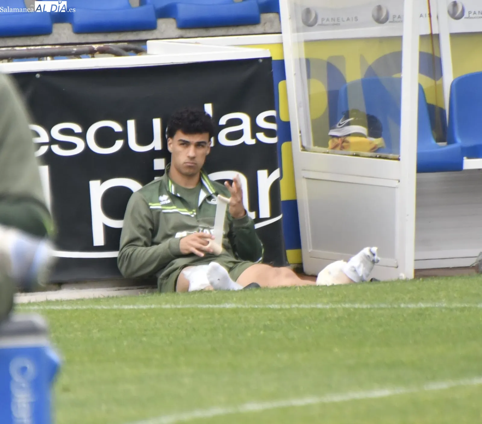 Foto 10 - FOTOS | Unionistas sigue tocado para empezar a mirar al Castilla: Serpeta, Hugo de Bustos, Chibozo y &Aacute;lvaro G&oacute;mez, bajas en el entrenamiento