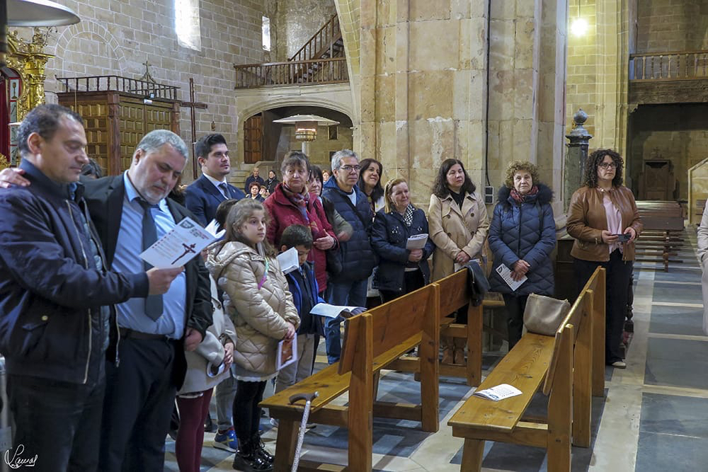 Emotivo y participativo ‘Sermón de las 7 palabras’ en Cantalpino