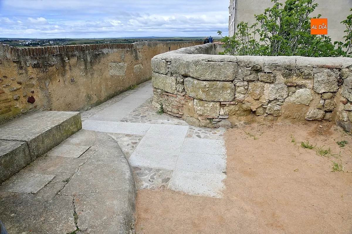 Eliminación barreras arquitectónicas muralla de Ciudad Rodrigo