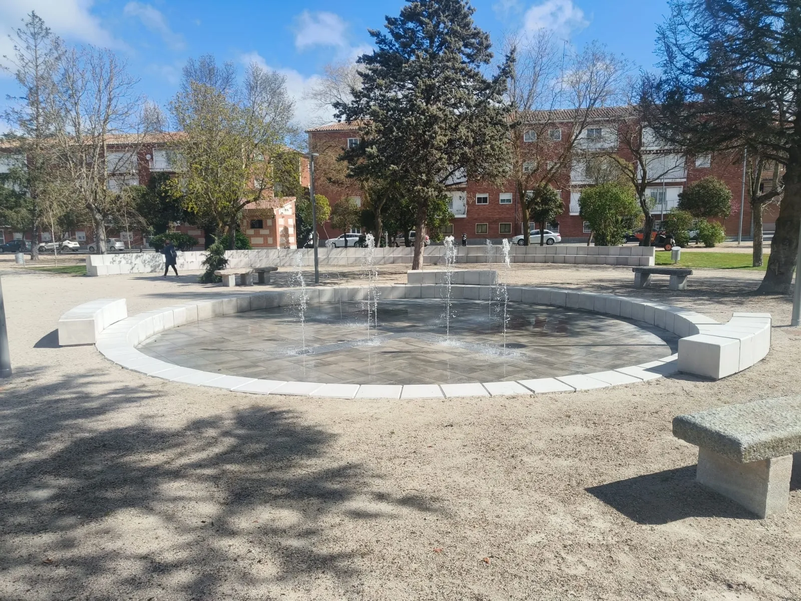 Parque Los Jardines en Peñaranda