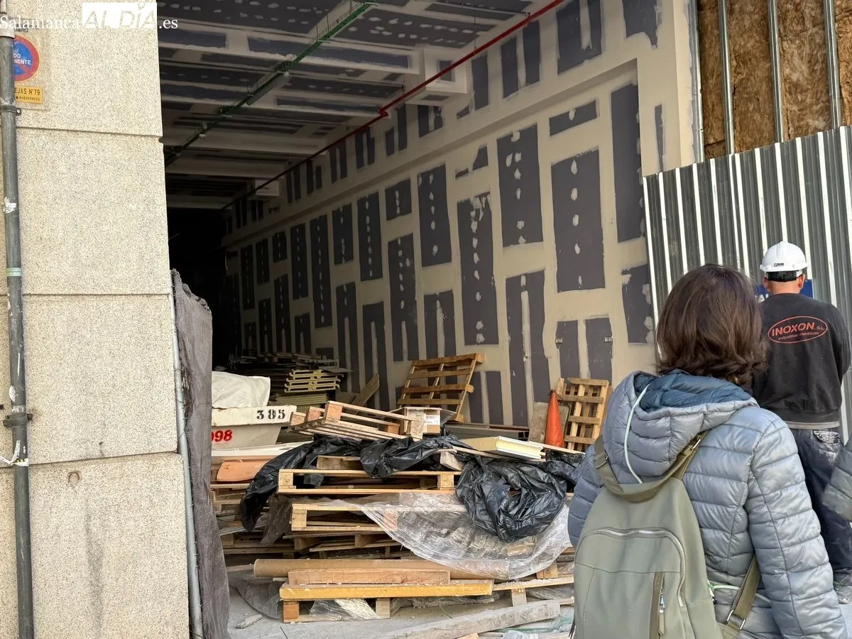 Así van las obras del futuro Mercadona que habrá en Canalejas | FOTOS: Vanesa Martins 
