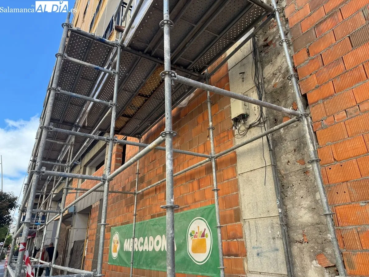 Así van las obras del futuro Mercadona que habrá en Canalejas | FOTOS: Vanesa Martins 