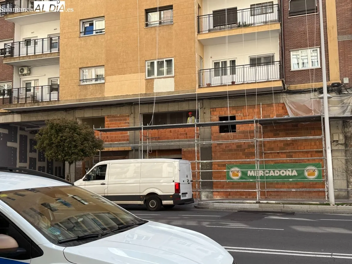 Así van las obras del futuro Mercadona que habrá en Canalejas | FOTOS: Vanesa Martins 
