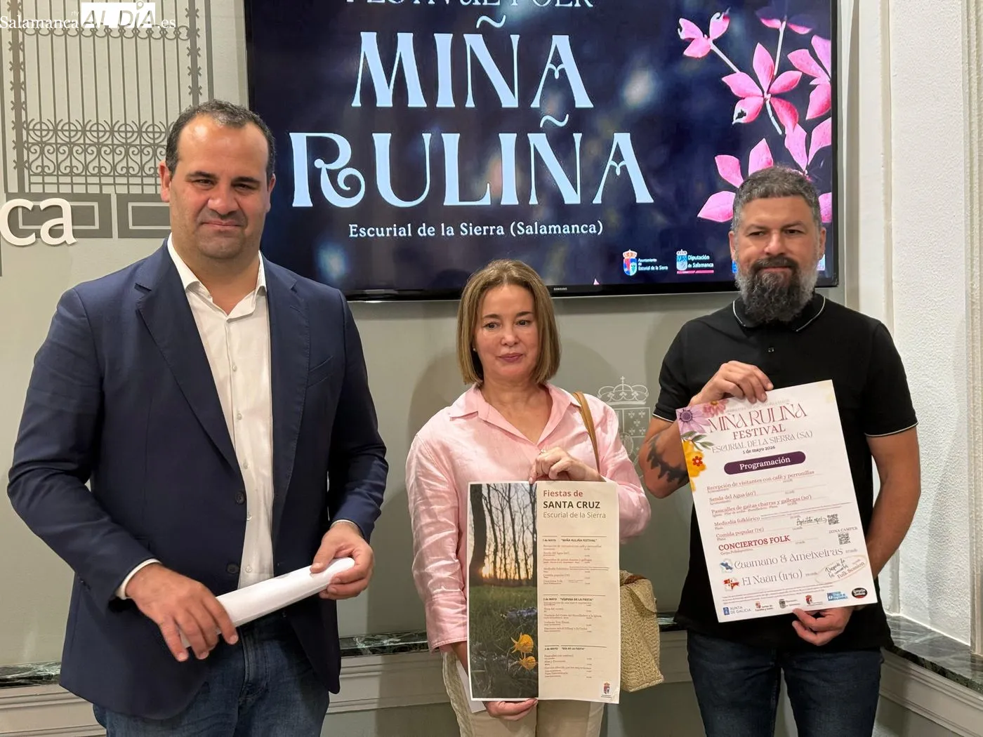 La música tradicional gallega y salmantina se dan la mano en Escurial de la Sierra
