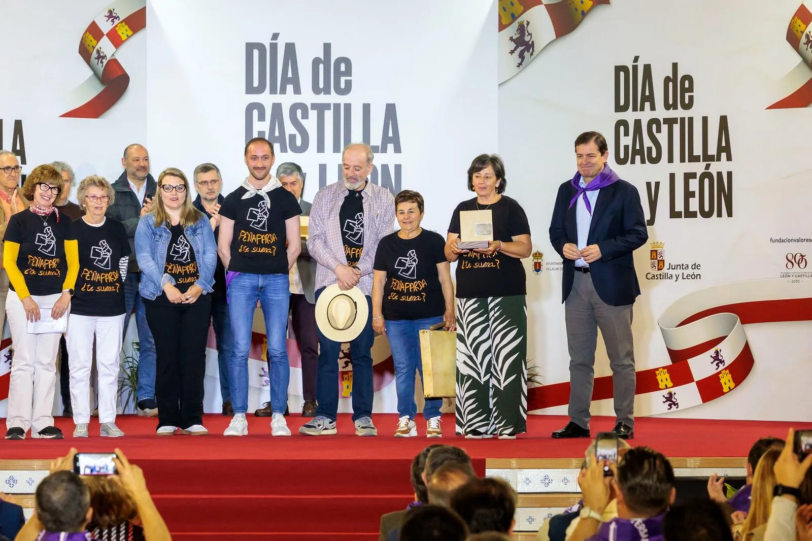 El folklore de Peñaparda brilla en Villalar con el premio regional de música