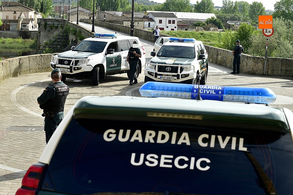 Agentes de la USECIC toman El Arrabal del Puente en un fuerte dispositivo de seguridad
