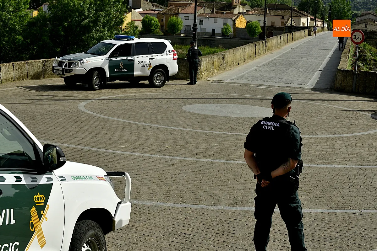 Trabajos de seguridad de la USECIC en Ciudad Rodrigo