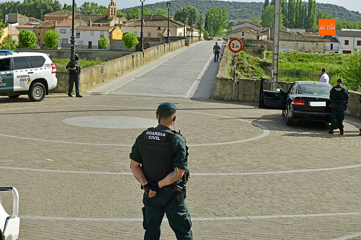 Trabajos de seguridad de la USECIC en Ciudad Rodrigo