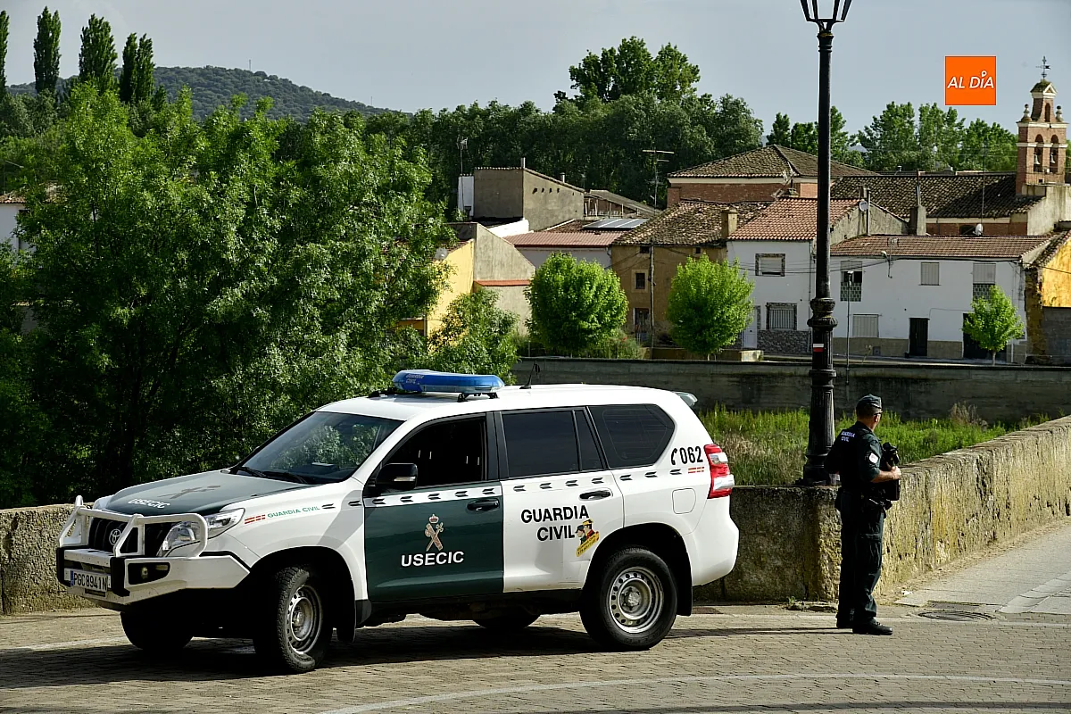 Trabajos de seguridad de la USECIC en Ciudad Rodrigo