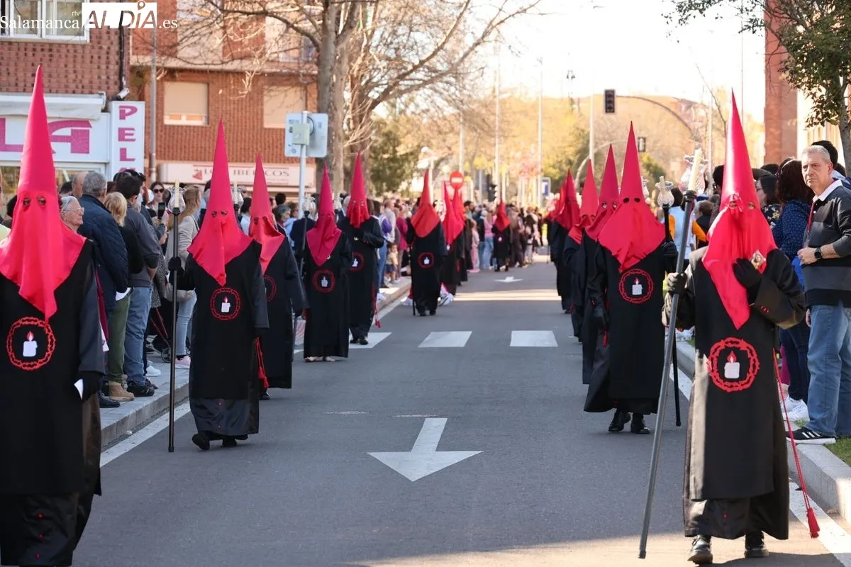 Pizarrales se rinde ante el Cristo de la Vela y Nuestra Señora del Silencio | FOTOS: David Sañudo