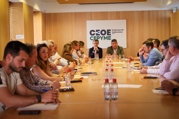 CEOE CEPYME Salamanca ratifica la unidad empresarial con la CES