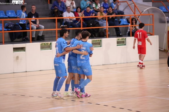 FOTOS | Impresionante goleada del Salamanca FS al colista Begonte para mantenerse en playoff (8-0)