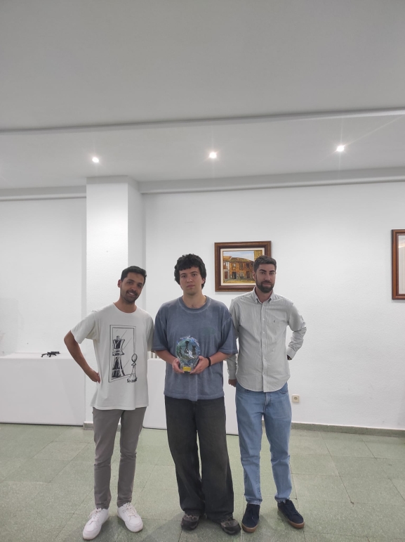 Andrés Rodríguez Ferreirós, campeón absoluto de ajedrez de Salamanca 2026