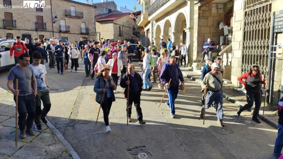 Marcha senderista Corazón de Las Arribes en Aldeadávila