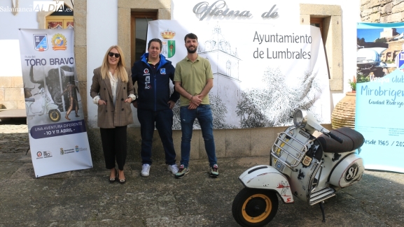 Lumbrales acoge la Ruta del Toro Bravo en Vespa en abril