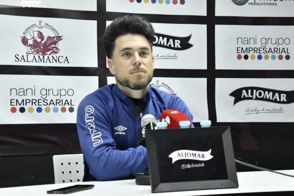 Jorge García y la final por el playoff del Salamanca UDS: Nos jugamos cambiar la dinámica, que es mucho... luego ya podremos hablar de otras cosas