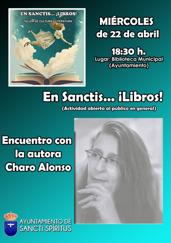 Encuentro literario con Charo Alonso en Sancti Spíritus