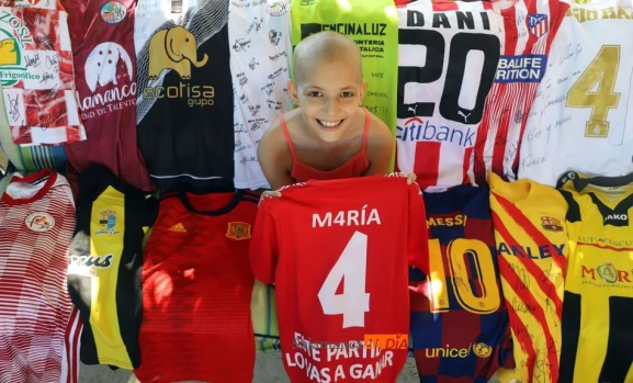 Fallece María Caamaño, la Princesa Futbolera Guerrera que nunca dejó de luchar contra el Sarcoma de Ewing