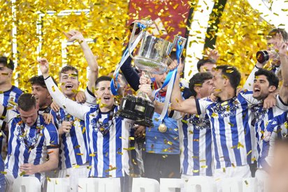 VÍDEO | La Real Sociedad se corona campeona en una final de Copa del Rey de infarto y en penaltis ante el Atleti (2-2/3-4)