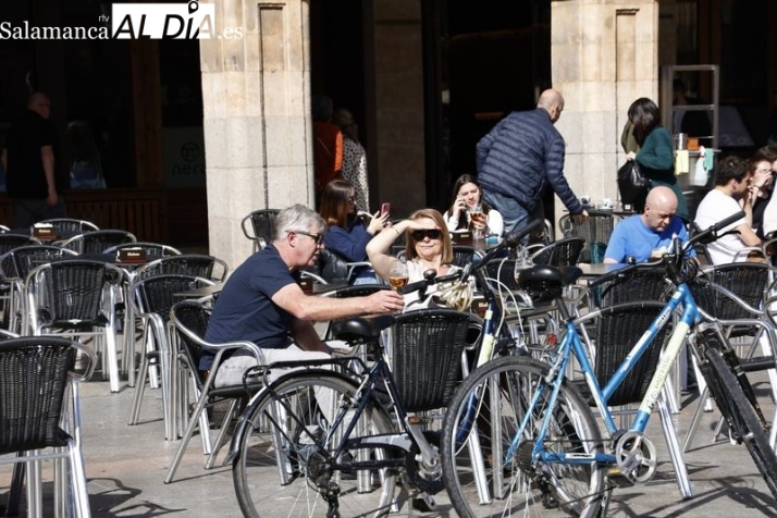 Las altas temperaturas y el riesgo de tormentas marcarán el fin de semana en Salamanca