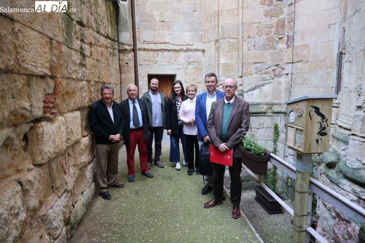 Nuevo refugio para insectos en pleno centro de Salamanca, en el patio de la Casa-Museo Unamuno