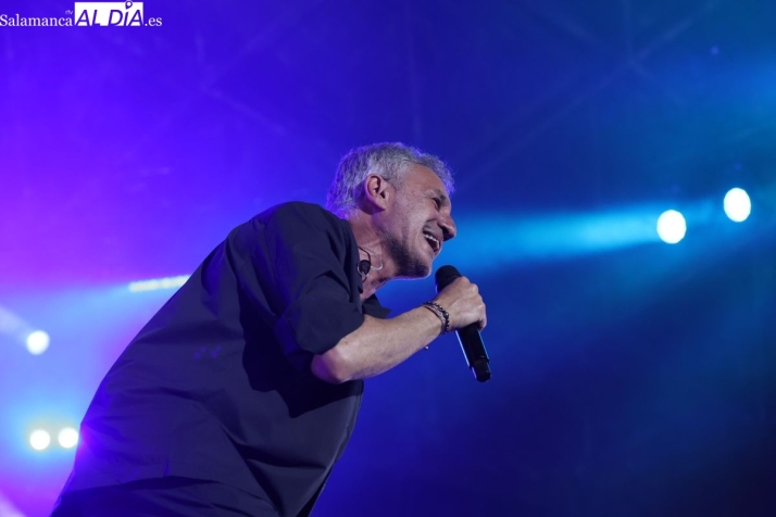 Sergio Dalma triunfa en Salamanca con éxitos italianos