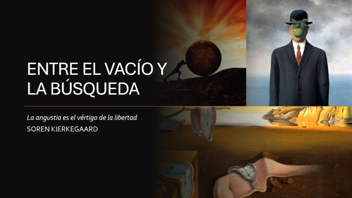 Entre el vacío y la búsqueda