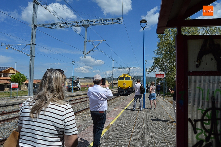 Tren histórico de los años 80 llega a Ciudad Rodrigo