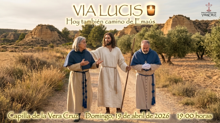 La imagen del Resucitado de la Vera Cruz protagonizará el Vía Lucis este domingo