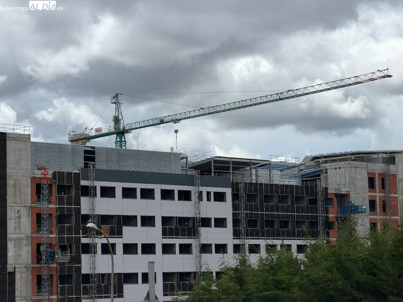 Imágenes de las actuales obras de nuevo edificio de consultas del Hospital de Salamanca | V. Martins 