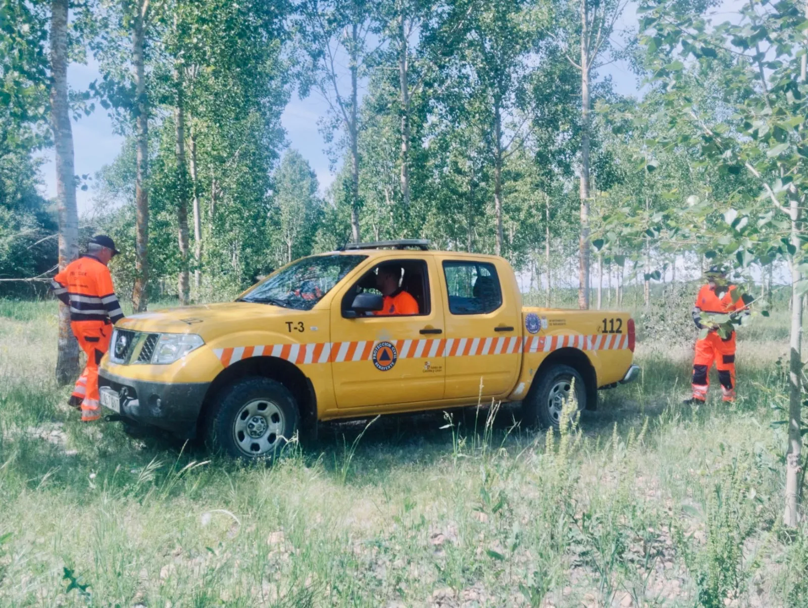Foto 2 - Protecci&oacute;n Civil de Pe&ntilde;aranda participa en un gran simulacro de inundaci&oacute;n y b&uacute;squeda en Benavente