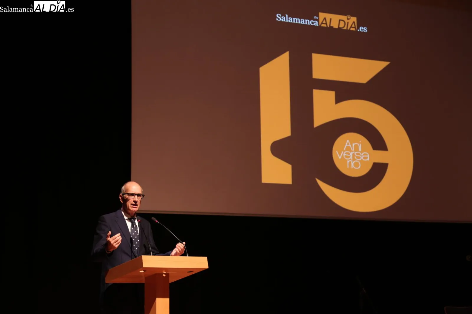 SALAMANCArtv AL DÍA celebra su 15 aniversario con más de 300 invitados en una gran gala. Foto de David Sañudo