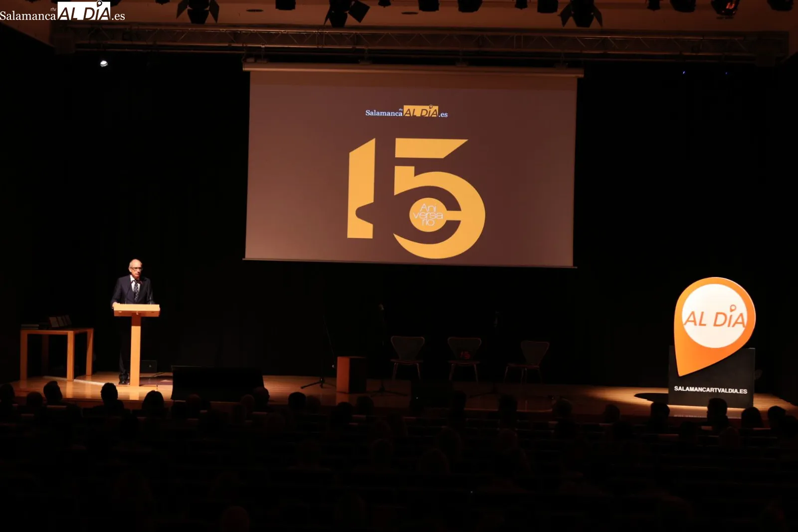 SALAMANCArtv AL DÍA celebra su 15 aniversario con más de 300 invitados en una gran gala. Foto de David Sañudo