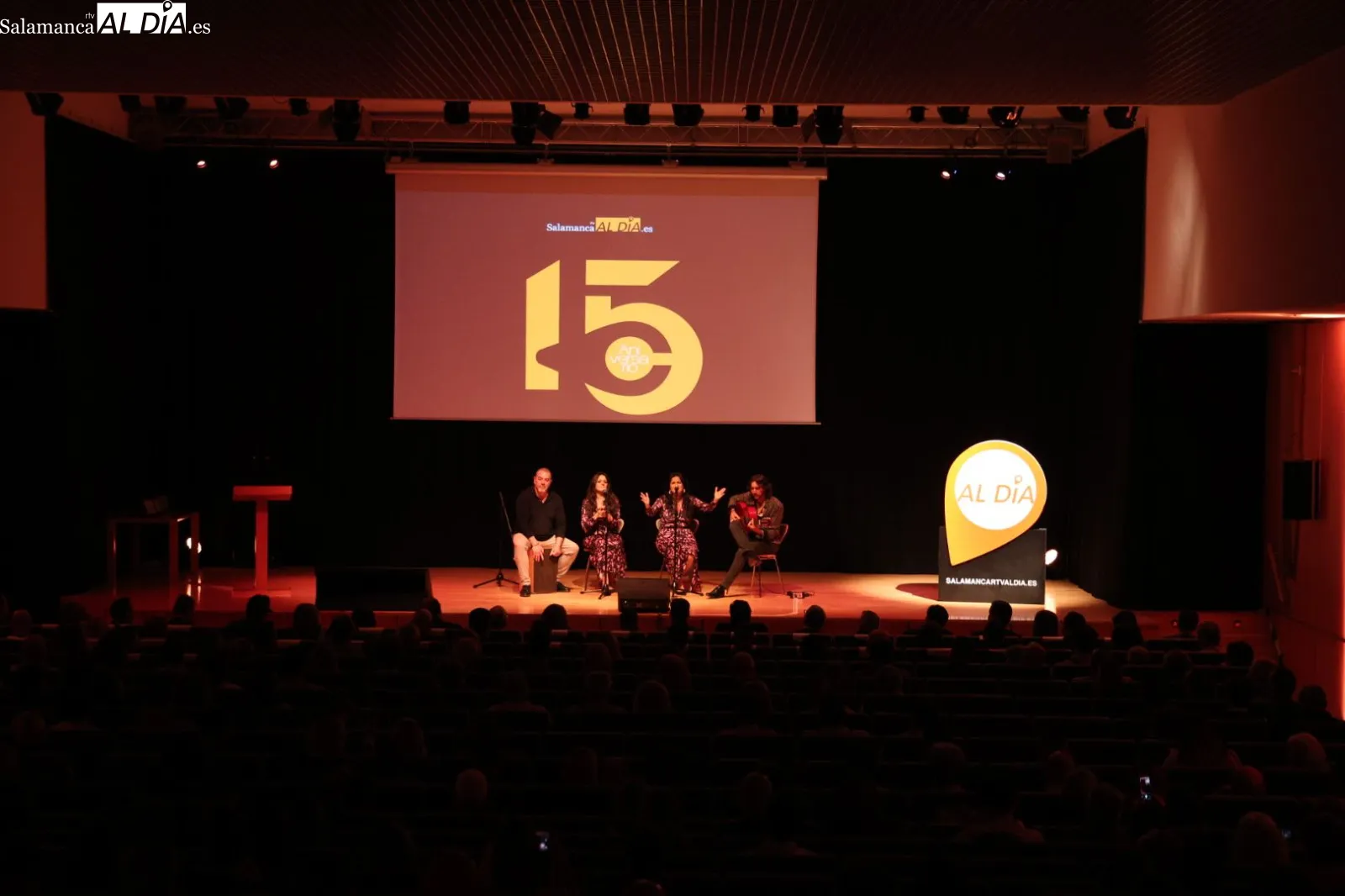 SALAMANCArtv AL DÍA celebra su 15 aniversario con más de 300 invitados en una gran gala. Foto de David Sañudo