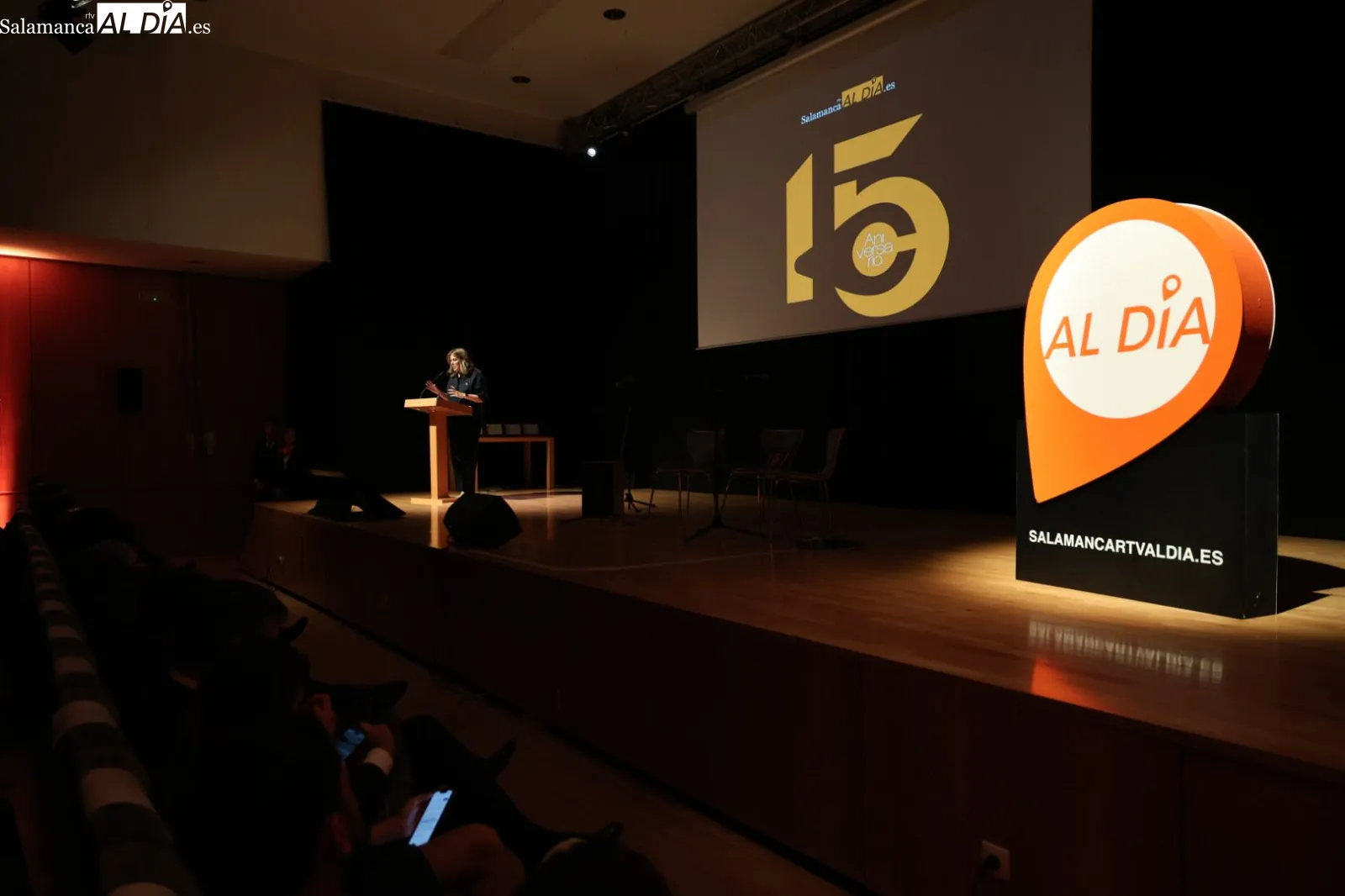SALAMANCArtv AL DÍA celebra su 15 aniversario con más de 300 invitados en una gran gala. Foto de David Sañudo