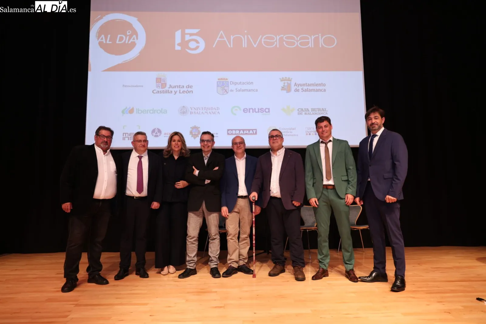 Gala del 15 aniversario de SALAMANCArtv AL DÍA en Salamanca